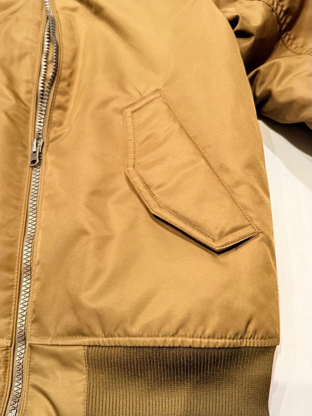Converse Olive Green Kids Bomber Jacket